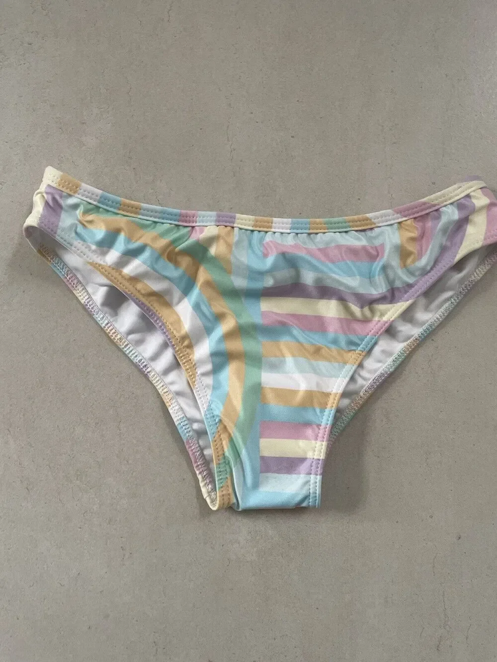 Kiddy Flowers Swim Bikini Bottom Striped North Shore Kenny Flowers
